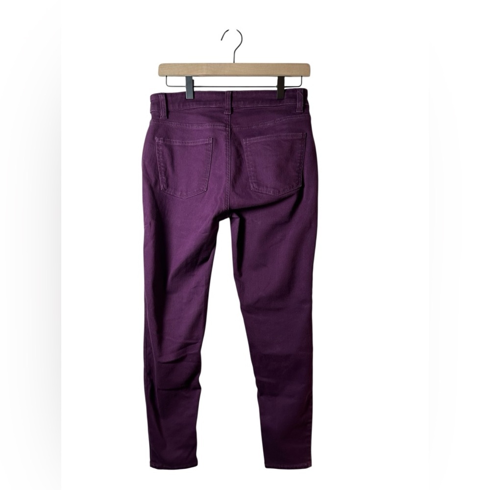 Talbots Simply Flattering Plum Skinny Jeans Size 6P - Picture 6 of 9